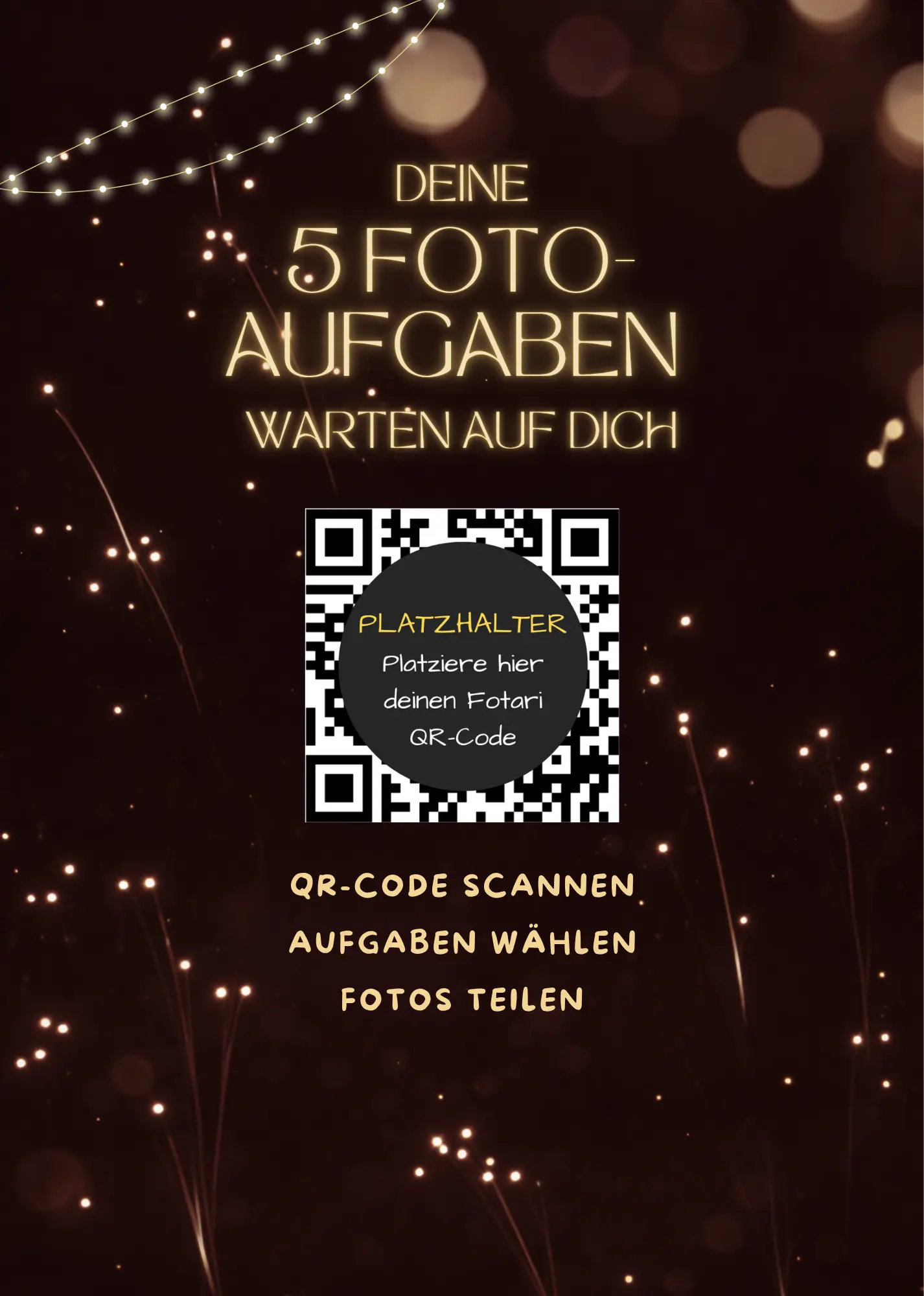 Kartenvorlage für Fotari