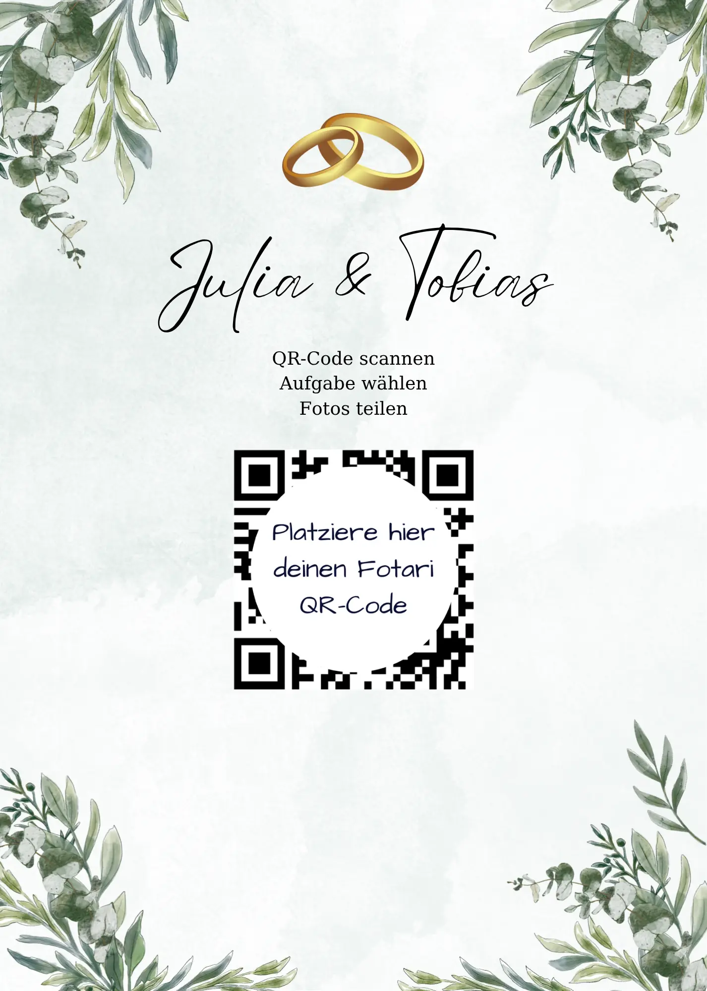 Kartenvorlage für Fotari